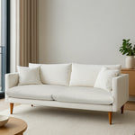 Load image into Gallery viewer, The Robin premium sofa set in a sunlit room, blending luxury and functionality seamlessly.
