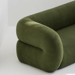 Load image into Gallery viewer, Stylish seating sofa with colorful upholstery, highlighted on a neutral grey background.
