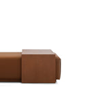 Load image into Gallery viewer, Sebastian Coffee Table with round tufted design, doubling as a luxurious Italian ottoman – a perfect blend of functionality and European style.
