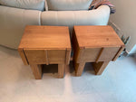 Load image into Gallery viewer, Wooden Bedside Tables- PRELOVED

