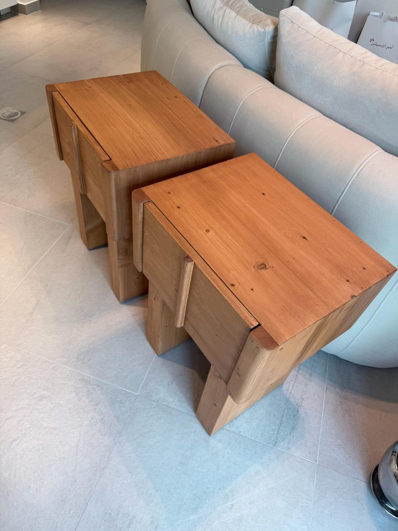 Wooden Bedside Tables- PRELOVED