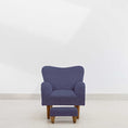 THE SULLY CHAIR WITH FOOTSTOOL Chocolate