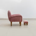 THE SULLY CHAIR WITH FOOTSTOOL Pecan