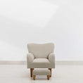 THE SULLY CHAIR WITH FOOTSTOOL Chocolate