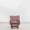 THE SULLY CHAIR WITH FOOTSTOOL Chocolate